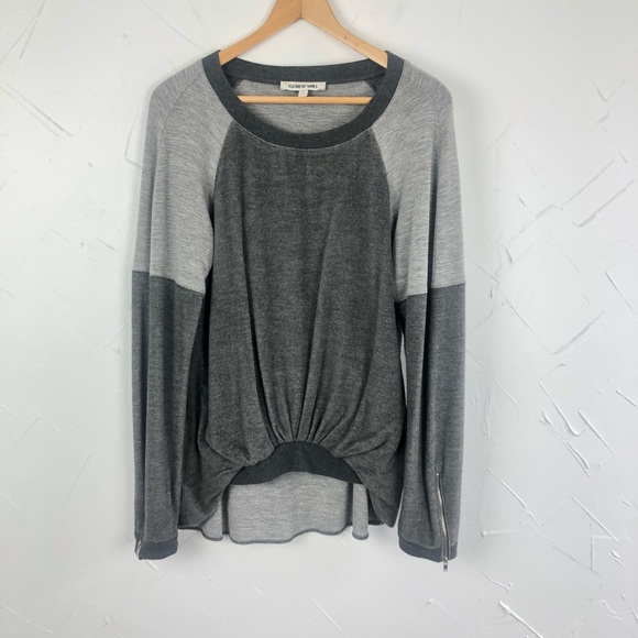 Elizabeth and James Alison Color Block Sweatshirt - Picture 3 of 7